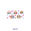 oly-a081826ea8b3121391fa204444eec9db Wholesale 5pcs Watercolor Designer Handbag Bear Logo Cherry Bow Floral Mix 16oz Cup UV DTF Wraps OLY Exclusive