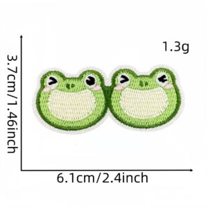 Summer glasses cloth stickers 5#
