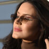 Wholesale Trendy Oval Frameless Metal Sunglasses UV Protection Summer Outdoor Shades