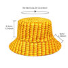 oly-a101a6dae8f2f8c6acf6c4cb425a31f7 Wholesale Corn Pattern Reversible Bucket Hat Trendy Sun Protection Hat for Everyday Use and Gift
