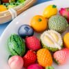 Wholesale Resin Fruit Figurines Blind Bag for DIY Crafts and Home Decor