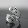 oly-a122a3170548ff4f1d7084076d52b451 Wholesale Geometric Alloy Adjustable Ring - Fashion Jewelry Accessory for Everyday Wear or Birthday Gift