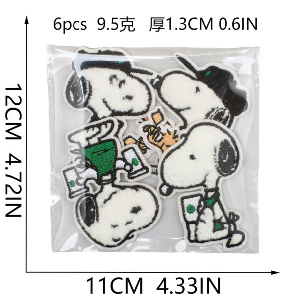 oly-a1335416567a71c78037d55bc98c8ae0 Wholesale Curly Puppy Embroidery Patch Fashion Decorative Clothing Accessory Gift