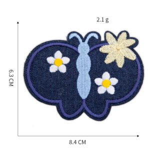 Dark blue butterfly / Monochrome single paragraph 1 start!