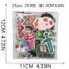 Wholesale Iron-On Embroidery Patch, Decorative Fabric Craft Supply for Clothing