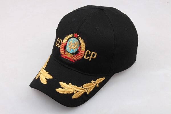 oly-a1486e7256b8f64b96de834b8113517c Wholesale Soviet Flag Design Baseball Cap Red Adjustable Summer Hat Commemorative Gift