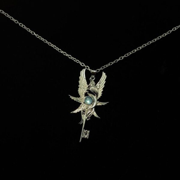 oly-a1520ab63d18e5d3f195aeb3b9d51e5a Wholesale Vintage Angel Wing Pendant Necklace Moonlight Gem Fashion Jewelry Accessory Boutique Resale