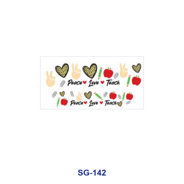 Wholesale 8pcs Colorful Holiday Graphic 3oz Tumbler Stickers Wrap