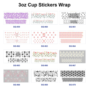 oly-a16ad061a947783a0e42634ce64017d1 Wholesale 8pcs Flower Butterfly Vintage 3oz Cup Stickers Wrap OLY Exclusive