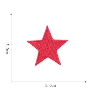 10# five-pointed star cloth paste * monochrome single 3 batches, less not shipped!
