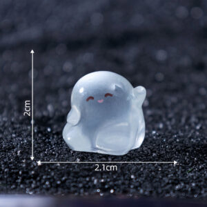 2 # Say hello / Transparent cute ghost
