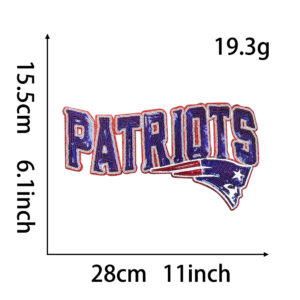 Heated hot melt adhesive*patriots