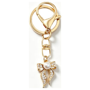 Single bow keychain
