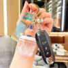 oly-a1c596827808ba8fa7778ef7741c3158 Wholesale Luminous Bubble Bead Bear Keychain Acrylic Bottle Decorative Accessory