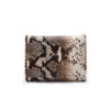 Wholesale PU Snake Print Trifold Wallet Retro Style Women's Fashion Accessory