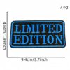 oly-a1cec6d209f54ef24945fd825f87050d Wholesale 12-Piece Iron-On Embroidered Letter Patches Polyester DIY Fashion Accessory