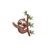 oly-a1d140b156b946a96decd133b8d90ebc Wholesale Cute Sloth Embroidery Patch Decorative Sticker for Clothing Bags Accessory Boutique Gift