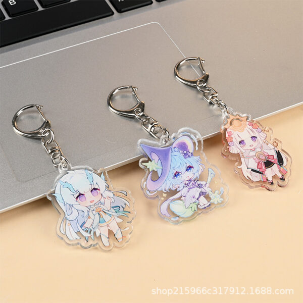 oly-a2666f1f6ef2025c866ac3338dbeb021 Wholesale Anime Style Keychain Double Sided Personalized Photo Keychain Boutique Resale Bag Charm OLY Exclusive