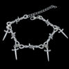 oly-a272017b90dbb1d138eaee782d0c796d Wholesale Punk Style Bracelet Set Zinc Alloy Star Razor Cross Unisex Jewelry Boutique Resale