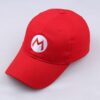 oly-a27b864e6a96cfc5a25a2ac5ea1f2084 Wholesale Chic Red Embroidered Anime Letter Cotton Baseball Cap Sun Hat Fashion Accessory