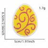 Wholesale Cartoon Party Embroidered Easter Egg Iron-On Cloth Patches Decorative Stickers for Resale