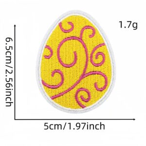 Easter egg cloth stickers 31#