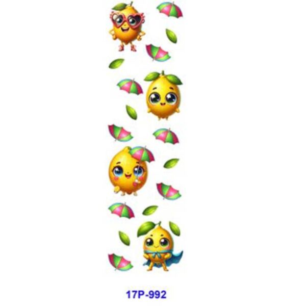 oly-a2896baef2aa8fe8bba9b8b343fcfd3c Wholesale 2/8/16pcs UV DTF Stickers Pixel Gem Strawberry Citrus Character Designs Pen and Bookmark Stickers OLY Exclusive