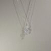 Wholesale Trendy Rhinestone Music Note Necklace Layering Jewelry Fashion Accessory for Resale