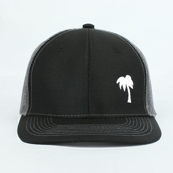 Wholesale Embroidered Coconut Tree Baseball Cap Wide Brim Hip Hop Hat for Men Women Resale