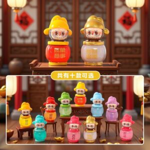 Little god of wealth ornaments-[10 styles/set] / Must order in multiples of the full set quantity. orders not meeting this requirement will be shipped randomly by the system