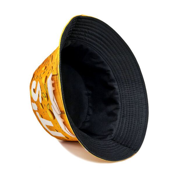 Wholesale Beer Print Bucket Hat Sun Protection Casual Hat for Party Resale
