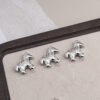 oly-a2d85c66eb7b882f644cc0cc36b61642 Wholesale Alloy Double Sided Pony Pendant Charm Trendy Car Key Accessory DIY Bag Charm