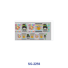 oly-a2e1014b2a5ce26ec8fb5c9ca25b342f Wholesale 8pcs Mixed Horse Floral Cross Cartoon Print 3oz Cup Stickers Wrap