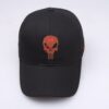 oly-a2e64c938ab05d889512130162f4ad12 Wholesale Stylish Skull Print Baseball Cap Black Cotton Casual Outdoor Sports Hat Fashion Accessory
