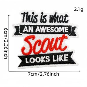 Boy scout cloth patch 9#