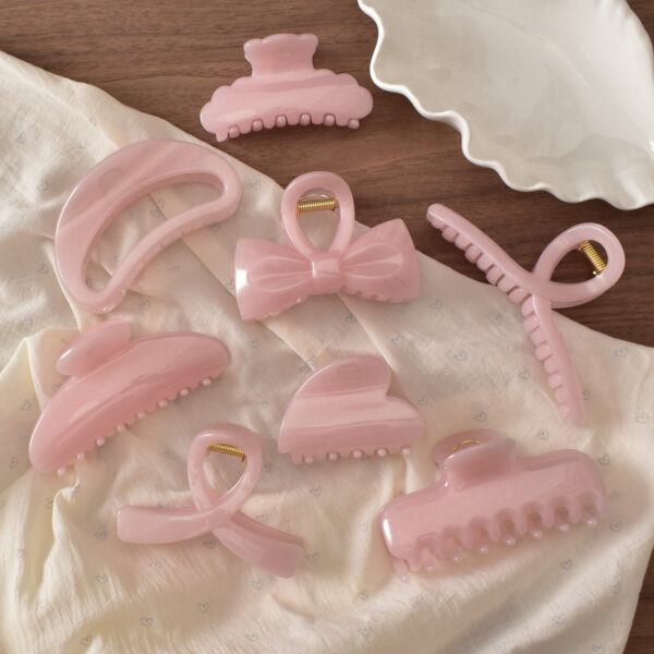 oly-a3134956063fae5fe3d778fa50cef3bf Wholesale Glitter Jelly Bow Hair Claw Clip Fashion Accessory for Everyday Styling