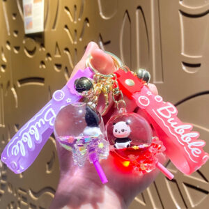 oly-a313f3ef8e8453495708111aff97cebb Wholesale Oil Lollipop Acrylic Keychain Bag Charm Cute Cartoon Pendant Gift for Resale