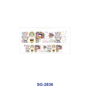 SG-2836 / 8pcs / 16*7cm