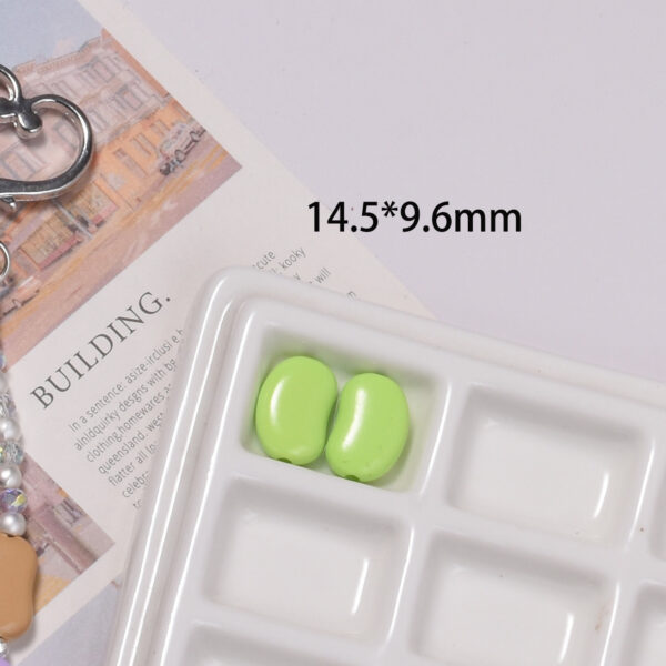 Wholesale Light Luxury Acrylic Loose Beads Mixed Colors for DIY Phone Chain Bag Charm Accessory