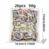 Wholesale Polyester Embroidered Alphabet Patch Appliques Decorative Accent for DIY Clothing Accessories Boutique Resale