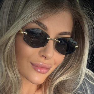 oly-a3686303b7b7301dcb24741bd4111ed5 Wholesale Retro Rimless Hexagon Sunglasses UV400 Gold Frame Gray Lenses Outdoor Travel Fashion Accessory