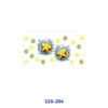 oly-a373dd71aa5ee69e401bc85b3e1d3ab6 Wholesale 5pcs Water Splash Fresh Tropical Fruit Green Leaf Daisy Realistic Watercolor Mixed Print 16oz Cup UV DTF Wraps