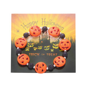 #5 pumpkin volcanic stone【1pcs】