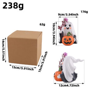 W3-27 Handheld Ghost Pumpkin
