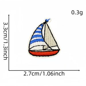 Ocean series cloth patch 9#