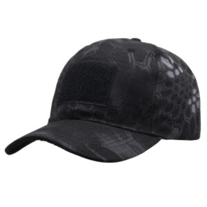 black checkered camouflage / Adult average size (58cm adjustable)