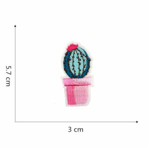 2#-Cactus cloth stickers