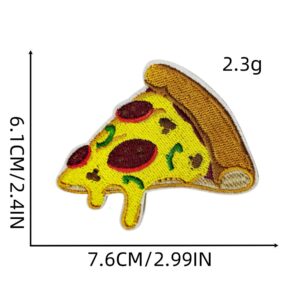 Pizza cloth stickers 4#