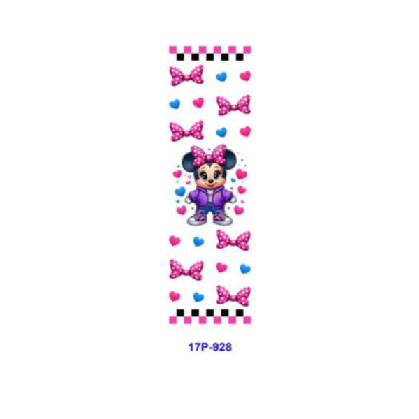 oly-a3b3f4d63aa61605972e5fc40fa522ff Wholesale 2/8/16pcs UV DTF Stickers Polka Dot Bow Round Ear Cute Mascot Patterns Pen and Bookmark Stickers OLY Exclusive