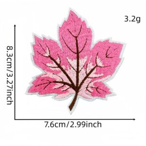 9# Maple Leaf Cloth Sticker